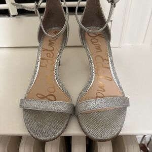 Sam Edelman silver sandals
